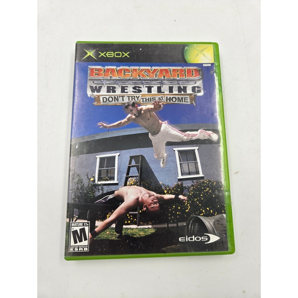 Backyard Wrestling Don't Try This At Home Microsoft Xbox Game Eidos 2003